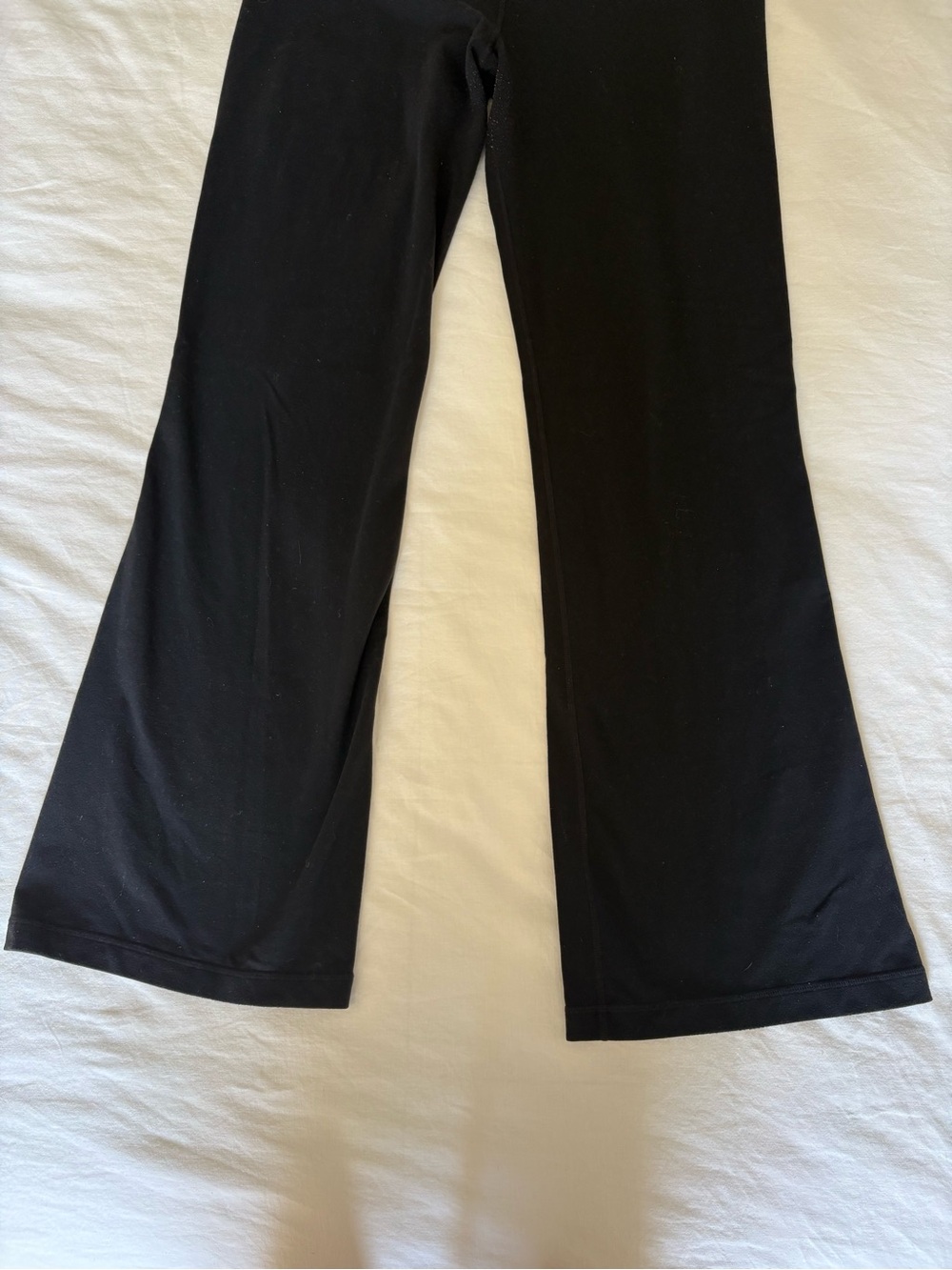 Vintage Lululemon Astro Pants Black Grey Stripe Waistband - Size 12 - Picture 3 of 10